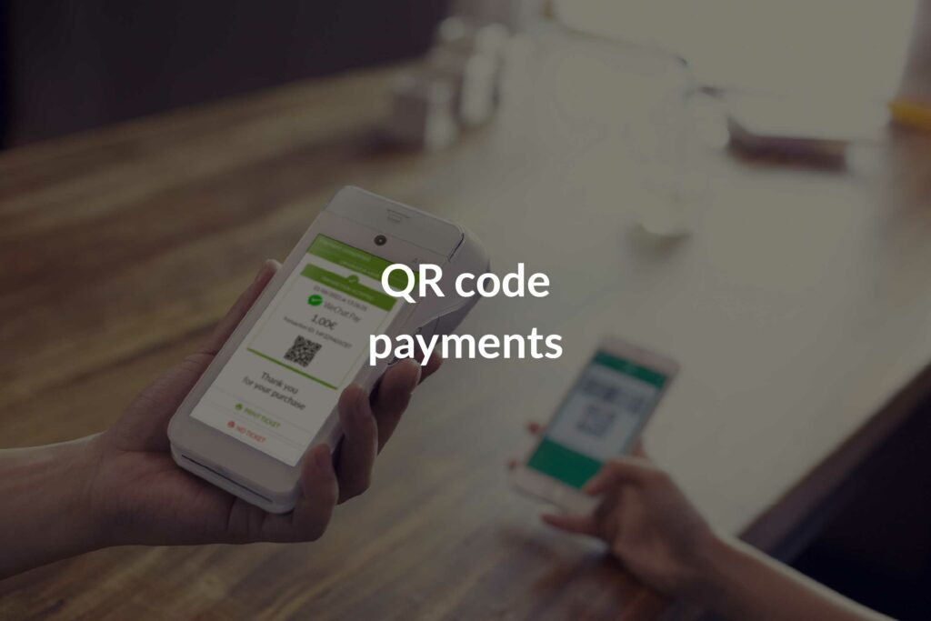 QR code payments